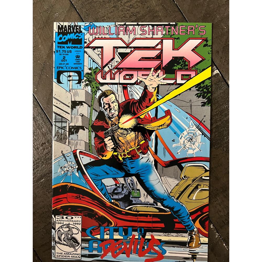 VINTAGE 1992 Marvel "TEK WORLD" #2 - M Unopened - LIMITED SERIES!